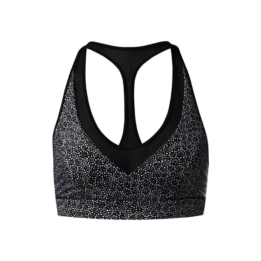 Lululemon Race With Me Top         
Swim Top/Sports Bra 
Freckle Flower Black